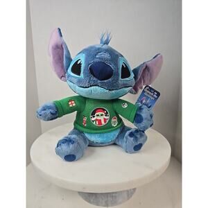 Disney Stitch In Star Wars Grogu Sweater Unleash The Holidays Christmas Plush